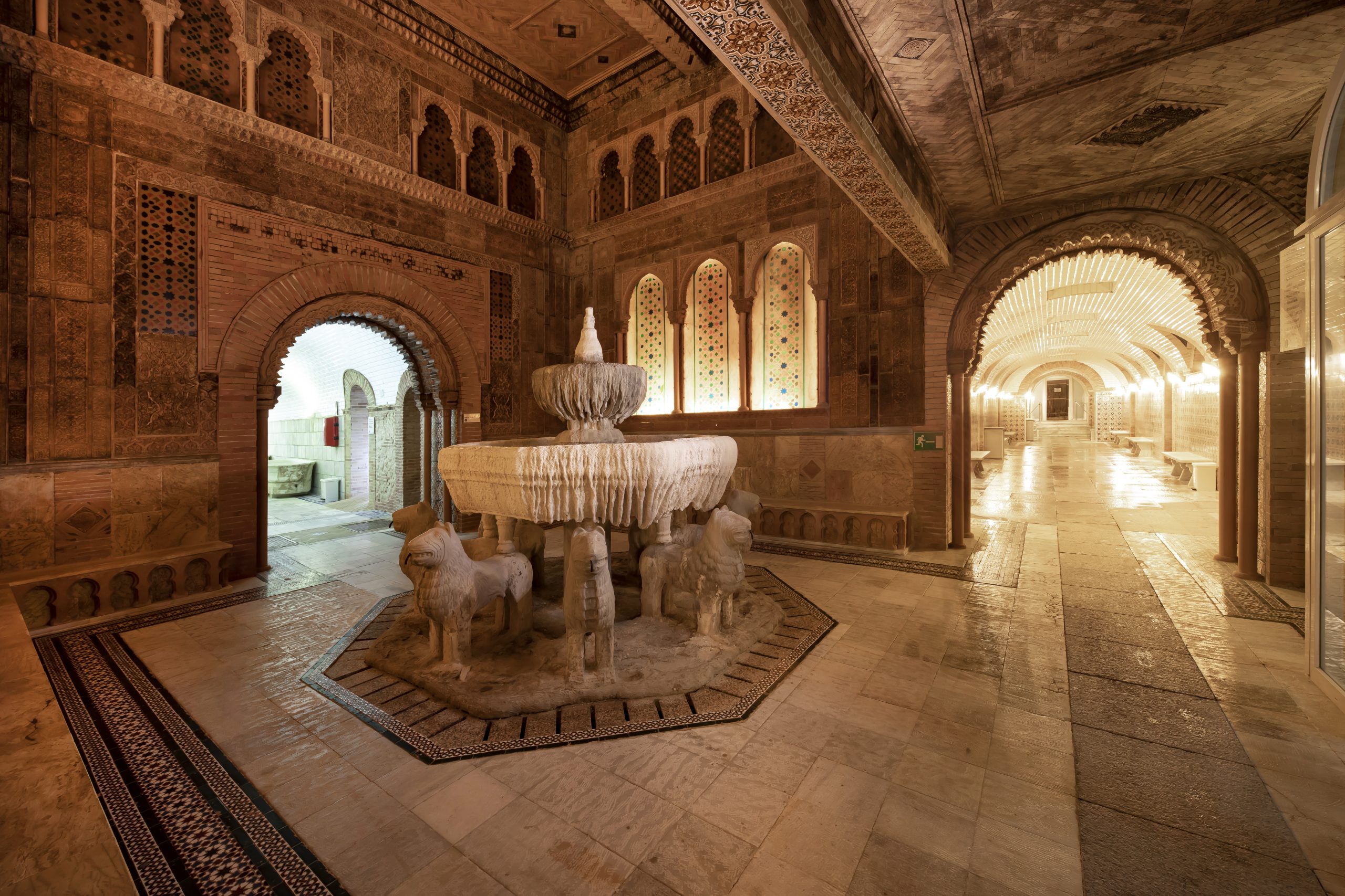 Galería Termal fuente leones