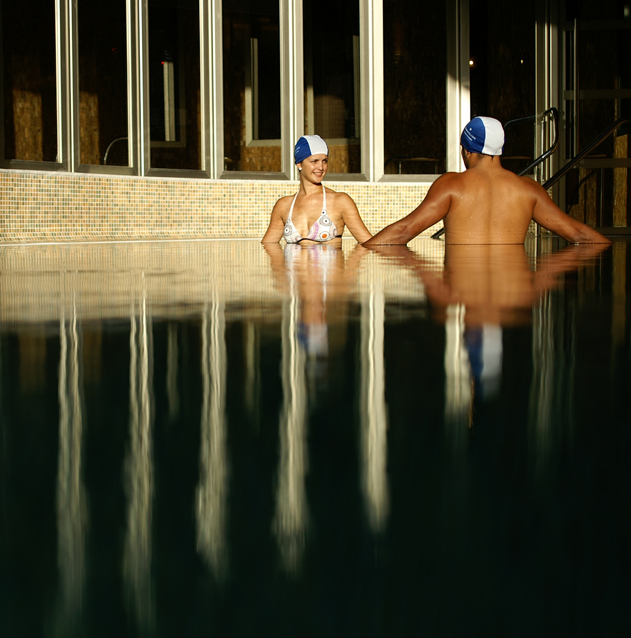 Circuito Termal Balnea piscina exterior