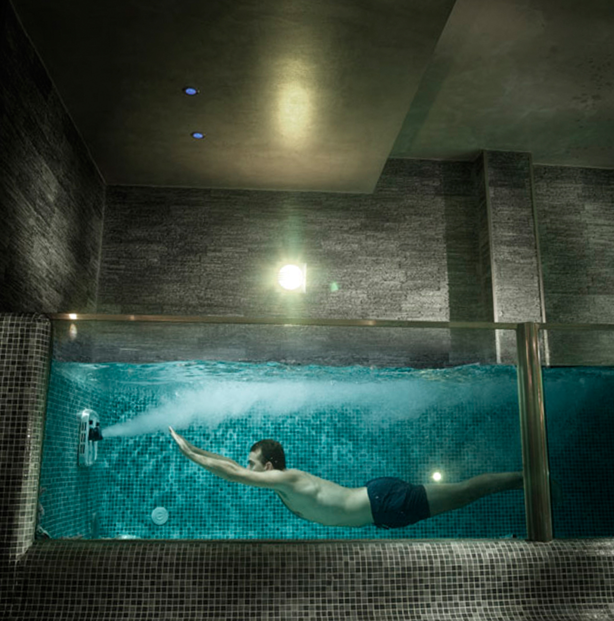 Circuito Termal Balnea piscina contracorriente