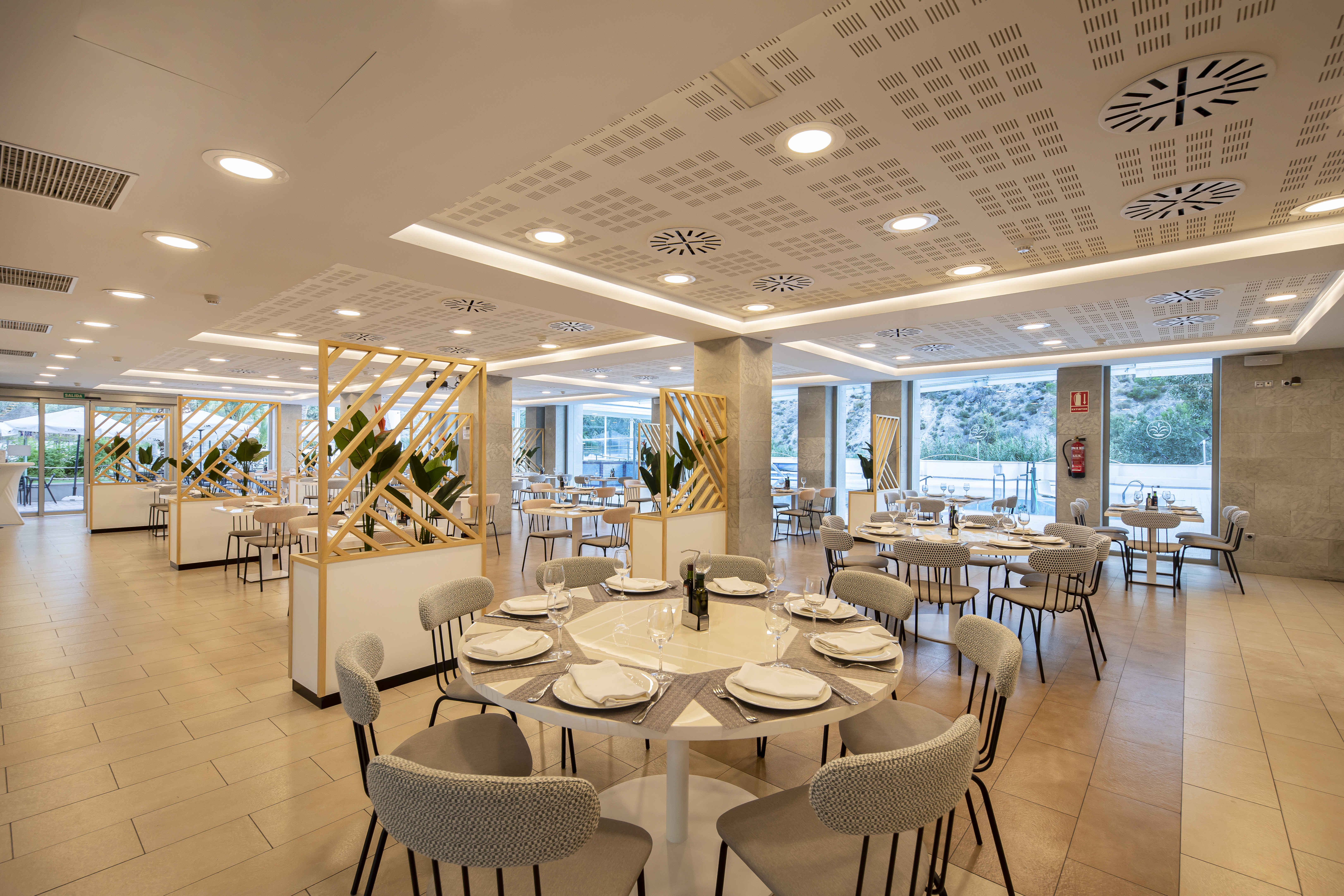 Restaurante del agua interior